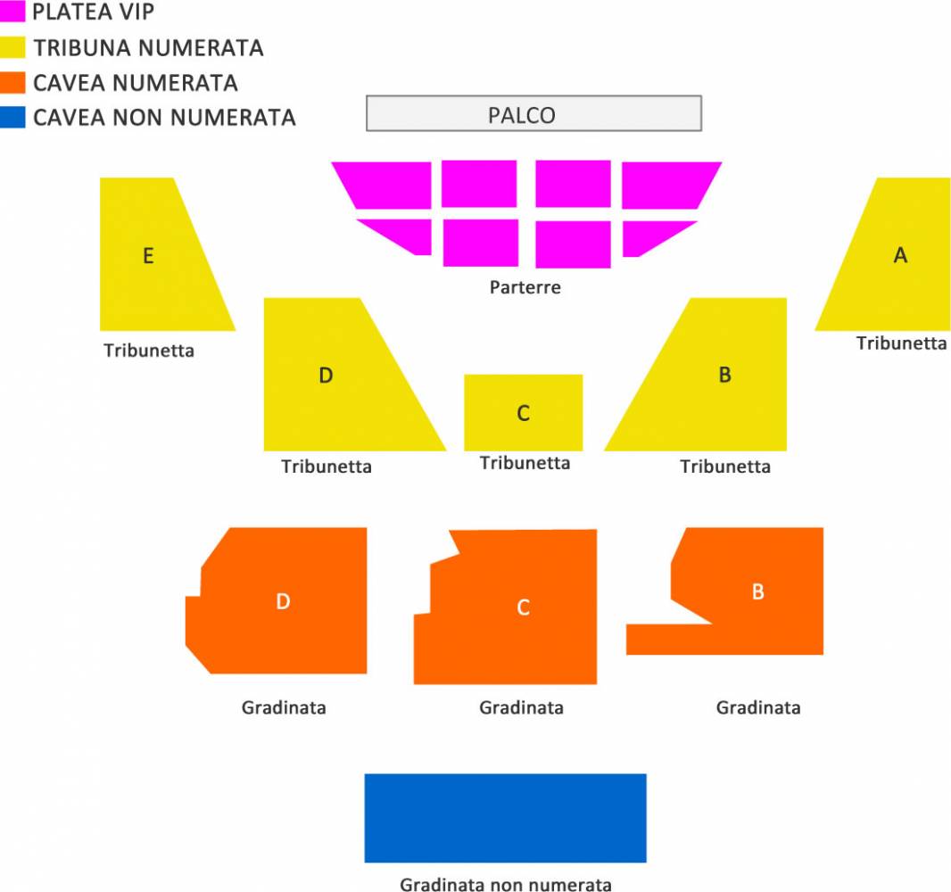 Francesco Gabbani - Taormina - Teatro Antico - 18 set 2022 21:30 - Tribuna Numerata